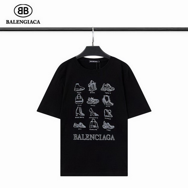 men balenciaga t-shirts M-2XL-035